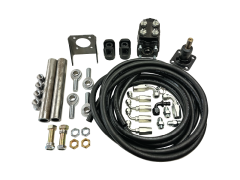 160CC Full Hydraulic Accessory Kit for SC2213, SC2218, SC2227 Steering Cylinders with FHC04.75 (3/4 Rod) Steering Stem