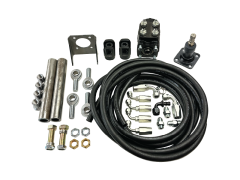 160CC Full Hydraulic Accessory Kit for SC2213, SC2218, SC2227 Steering Cylinder with FHC04S (3/4-30 Spline) Steering Stem