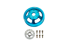 01-10 GMC 6.6 Duramax 2-Piece Billet Aluminum Performance Power Steering Pump Pulley
