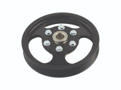 PP3608A - 6.0" TWO PIECE Power Steering Pump Pulley (Serpentine) 
