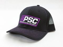 PSC Black Trucker Pony Tail Hat