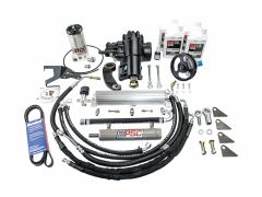 PSC Cylinder Assist™ Steering Kit for 2007-11 Jeep Wrangler JK/JKU 3.8L w/ Front Axle 7.5" Lock-to-Lock with No Tie Rod Clamp