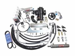 PSC Cylinder Assist™ Steering Kit for 18-2023 Jeep JL/ 3.6L w/ Front Axle 7.5”" Lock-to-Lock and No Tie Rod Clamp