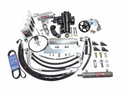 PSC Cylinder Assist™ Steering Kit for 18-2020 Jeep JL/ 3.6L w/ Front Axle 7.5”" Lock-to-Lock and No Tie Rod Clamp