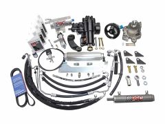 PSC Cylinder Assist™ Steering Kit for 2020 Jeep JL/JT w/ Aftermarket Front Axle 7.5" lock-to-lock w/ No Tie Rod Clamp 