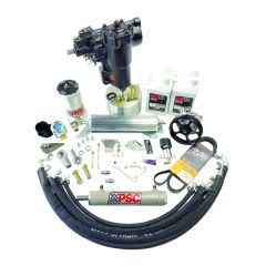 PSC Cylinder Assist™ Steering Kit for 2021-Newer Jeep Wrangler JL Rubicon 392 with Aftermarket Front Axle 6.75" Lock-to-Lock