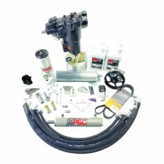 PSC Cylinder Assist™ Steering Kit for 2021-Newer Jeep Wrangler JL Rubicon 392 HEMI with Aftermarket Front Axle 6.75" Lock-to-Lock and No Tie Rod Clamp