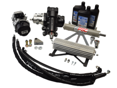 PSC Cylinder Assist™ EHPS Steering System, 2020-2024 Jeep Gladiator Diesel with 6.75" Axle Stroke and No Tie Rod Clamp