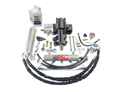 PSC Cylinder Assist™ EHPS Steering System, 2020-2024 Jeep Gladiator Diesel with 6.75" Axle Stroke and 1-1/2" Tie Rod