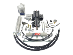 PSC Cylinder Assist™ EHPS Steering System, 2020-2024 Jeep Gladiator Diesel with 6.75" Axle Stroke and No Tie Rod Clamp