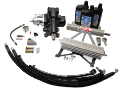 PSC Cylinder Assist™ EHPS Steering System, 2020-2024 Jeep Gladiator Diesel with 6.75" Axle Stroke and No Tie Rod Clamp