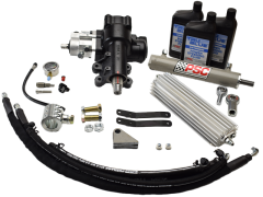 PSC Cylinder Assist™ EHPS Steering Kit for 18-2023 Jeep JL/JT w/ Aftermarket Front Axle 8.0" Lock-to-Lock and 1-5/8 Tie Rod Clamp