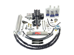 PSC Cylinder Assist™ EHPS Steering Kit for 18-2023 Jeep JL  w/ Front Axle 6.75" Turns Lock-to-Lock and 1-3/8" Tie Rod Clamp