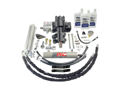 PSC Cylinder Assist™ EHPS Steering Kit for 18-2023 Jeep JL  w/ Aftermarket Front Axle 6.75" Lock-to-Lock and No Tie Rod Clamp