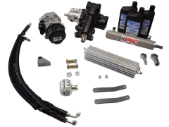 PSC Cylinder Assist™ EHPS Steering Kit for 18-2023 Jeep JL w/ Aftermarket Front Axle 6.75" Lock-to-Lock and 1-1/4 Tie Rod Clamp