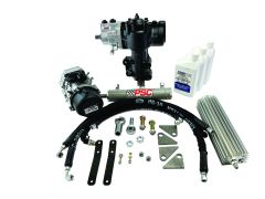 PSC Cylinder Assist™ EHPS Steering Kit for 18-2024 Jeep JL w/ Aftermarket Front Axle 8.0" Lock-to-Lock and No Tie Rod Clamp