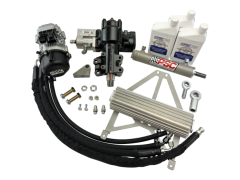 PSC Cylinder Assist™ EHPS Steering System, 2018-2024 Jeep JL,JT with 7.5" Axle Stroke and No Tie Rod Clamp