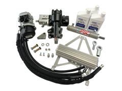 PSC Cylinder Assist™ EHPS Steering System, 2018-2024 Jeep JL,JT with 6.75" Axle Stroke and No Tie Rod Clamp