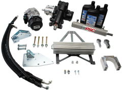 PSC Cylinder Assist® EHPS Steering System, 2018-2024 Jeep JL,JT with 6.75" Axle Stroke and OEM Tie Rod 