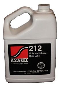 SWEPCO 212 Moly 80W140 Gear Oil, 1 GAL 