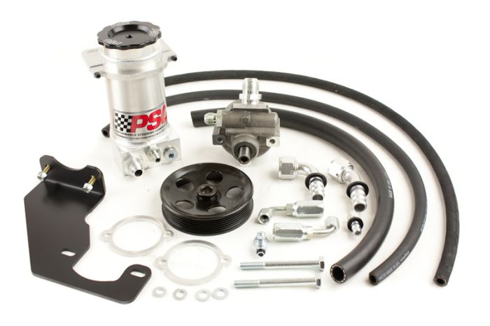 Power Steering Pump and Remote Reservoir Kit for 2007-18 Jeep JK with HEMI  Conversion