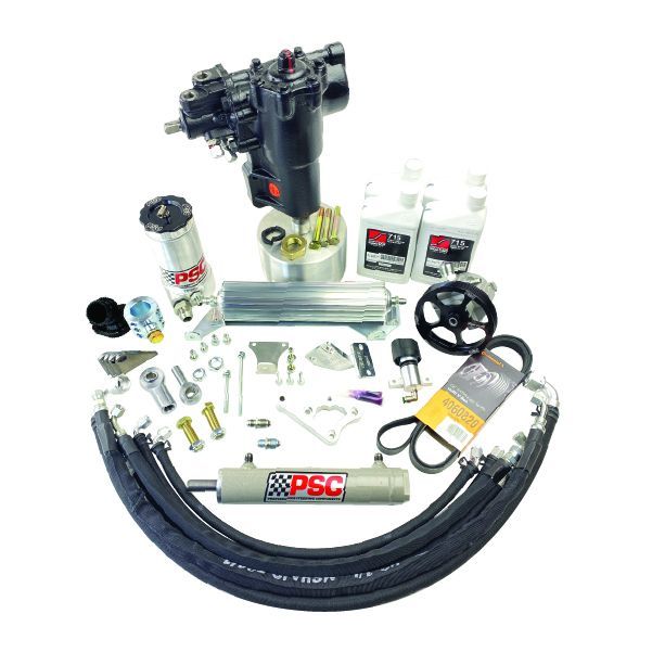 PSC Cylinder Assist™ Steering Kit for 2021-Newer Jeep Wrangler JL Rubicon 392 HEMI with PSC Cylinder Assist™ Steering Kit for 2021-Newer Jeep Wrangler JL Rubicon 392 HEMI with